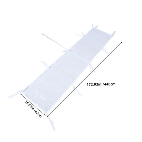 Leakproof Tent Rain Gutter System For Canopy, Heavy Duty Pop Up Gutter 14.44ft, waterproof material with tie straps