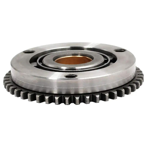 Badass One Way Starter Clutch For Yamaha Ttr125 E Ttr125 R 2003 Through 2007 Tough As Nails Bearing Kit, gear side view.