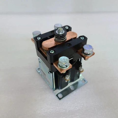 Rock Solid Heavy Duty 300Amp Solenoid Relay Switch for Golf Cart and Electric Forklift with silver alloy contacts