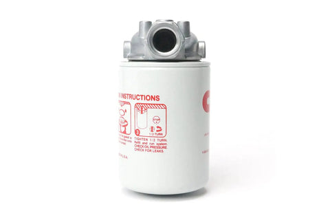 Beefed Up Spin On Hydraulic Filter With Indicator Port For Low Pressure Return Line And Suction Side In Hydraulic Systems 25 GPM 250 PSI