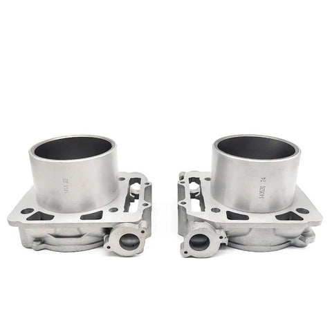 Gnarly Quad Engine Rebuild Kit Featuring Heavy Duty Crankshaft Plain Bearings And Complete Cylinder Block Assembly For Hisun Ys800 Massimo Atv: Two cylinder blocks.