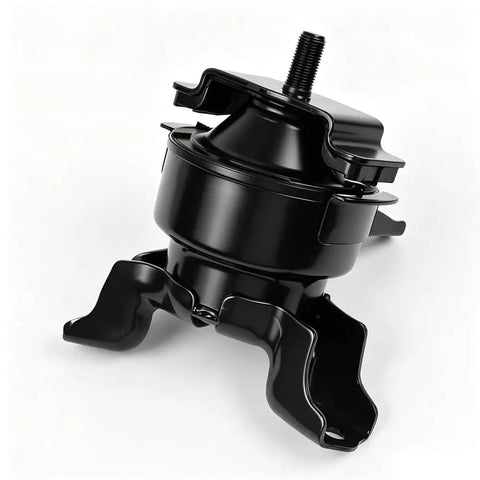 Straight Up Oem Fit Five Piece Engine And Transmission Mount Set For Honda Civic 1.6l Automatic 1996 To 2000 shown from an angle demonstrating the mounting bracket.