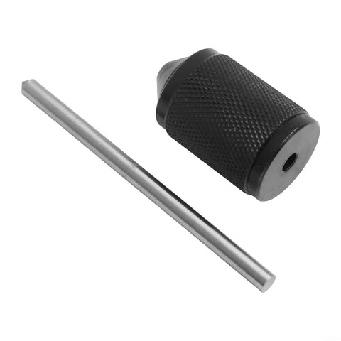 Pro Grade Transfer Center Aligner Punch Set with Hardened Steel Pins including punch and aligner tool close-up