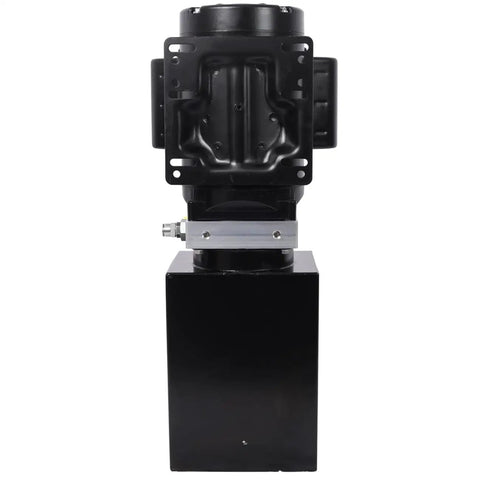 Heavy Duty Hydraulic Power Unit For 2 Post And 4 Post Car Lifts AC 220V Single Phase Workhorse Pump with black steel tank.