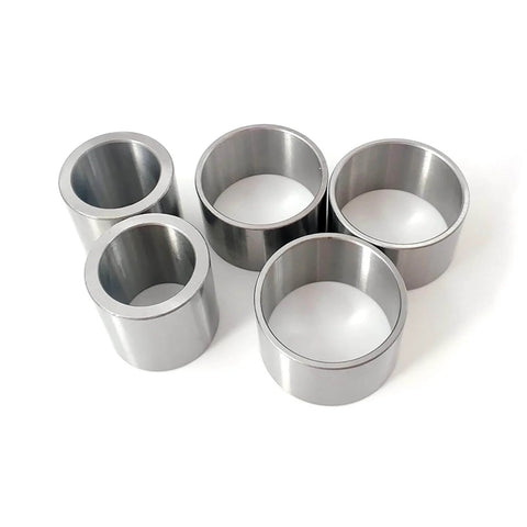 Built Tough Heavy Duty Steel Sleeve Bearings Set Of 2, GCr15 carbon steel bushings, 25mm ID, 35mm OD, displayed in various angles