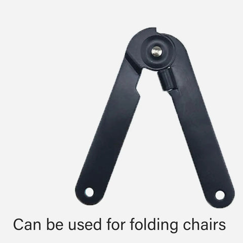 180 Degree Rotating Folding Hinges for Cabinets and Furniture, Heavy Duty Iron Lid Hinge, open position for folding chairs usage