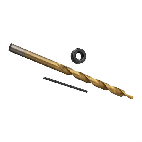 Hss Step Drill Bit Kit With Round Shank For Pocket Hole Jig Guide 9 Or 9 5Mm Wood Punching Tool Perfect For Diy Pros At 175Mm Length, HSS wood drill bit set