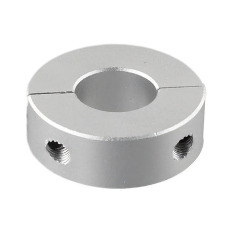 Badass Zinc Plated Double Split Shaft Collar Clamp With Fixed Rings For Heavy Machinery Drive Shafts And Gearbox Sets Superior Build For 13 To 30mm Shafts Made From Aluminum Alloy Perfect For Daily Grinds Hobbies Plus Maintenance Work, 30mm aluminum split shaft collar clamp