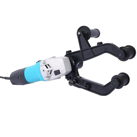 Kickass Tube Belt Sander And Polisher Fueled By A Boss 1300W Variable Speed Motor for pipe grinding and surface finishing.