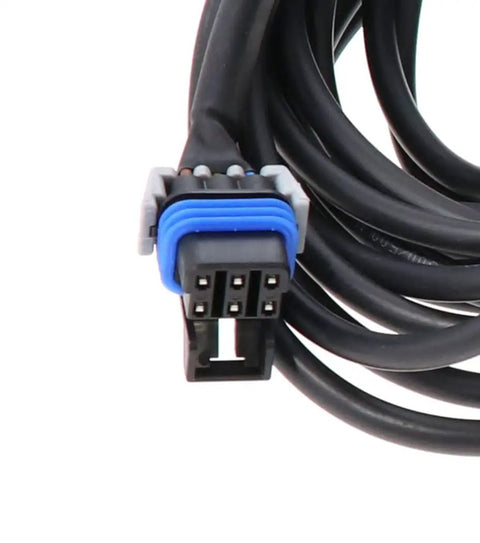 Top Tier Electronic Dump Auto Valve Direct Replacement Double Solenoid Control Module Heavy Duty Truck Parts connector close-up