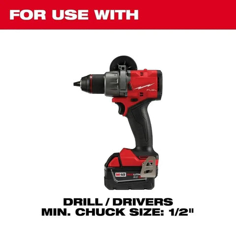 Heavy Duty 28 Piece Bi Metal Hole Dozer Saw Kit With Case 49-22-4185 Cobalt Reinforced Ice Hardened Cryo Treated Cutting Tools For Metal Wood And Plastics Fast Professional Gear drill/driver, 1/2 in chuck