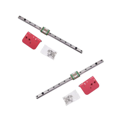 X Axis Linear Rails Direct Drive Extruder Backplane Upgrade Kit For Ender 3 And CR10 310mm Or 375mm Guide Rails and brackets