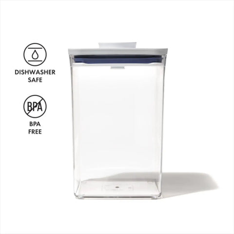 Keep It Fresh With Airtight Pop Containers, 4.4 Qt Capacity, Stackable Dry Food Storage That Fits Your Pantry, Dishwasher Safe BPA Free