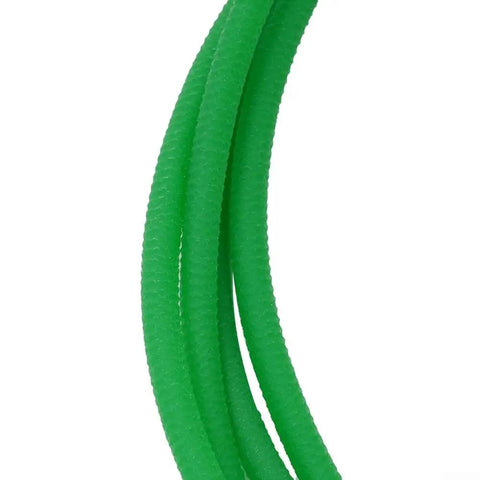 Green 5mm Wide 185cm Bicycle Roller Drive Replacement Belt For Bike Trainer Spare Part shown in close-up view