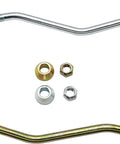 Deck Lift Link Kit For Lawn Mower Replacement Left Yellow And Right Silver Links With Pivot Bearings And Locknuts front view