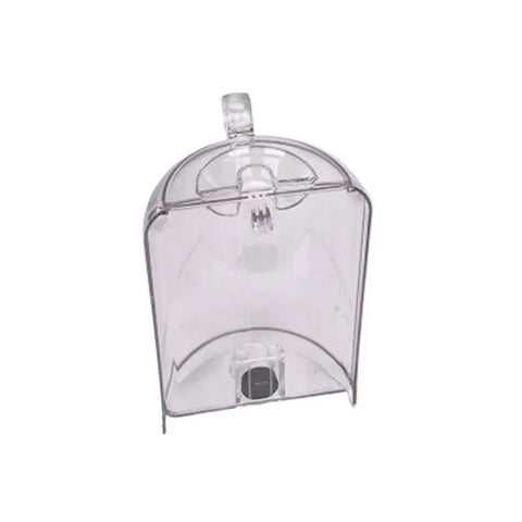 Leak-Proof Water Tank Lid For Capsule Coffee Machine J520 Plus Replacement Reservoir Cover shown in transparent material