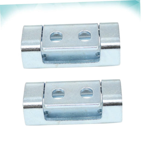 Heavy duty industrial cabinet hinges set with high load capacity for professional use in electrical and chassis doors.