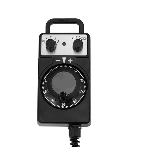 Top Shelf Handwheel Handle Manual Pulse Generator With 5V Output And 100 PPR Resolution For Smooth CNC Control And Precise Machine Adjustments That Work Like A Charm, front view