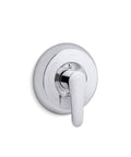 Rite-Temp Valve Trim With Lever Handle Chrome Premium Durable Material Corrosion Resistant ADA Compliant Lever Pressure-Balancing