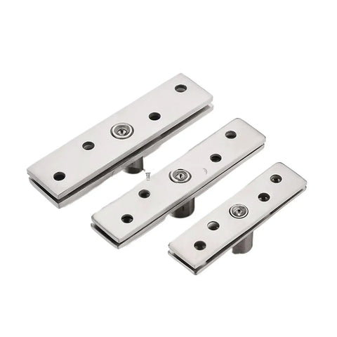 Rock Solid Heavy Duty Pivot Hinge 40 Pack Stainless Steel 360 Degree Rotary Hidden Door Hardware Rust Resistant three sizes of sturdy hinges