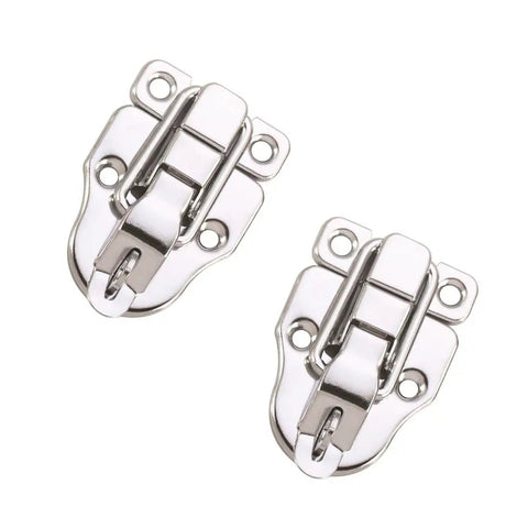 10 Pack Metal Duckbill Box Hasp Toggle Latch With Padlock Hole For Wooden Boxes And Tool Chests Built To Last Durable Iron Build
