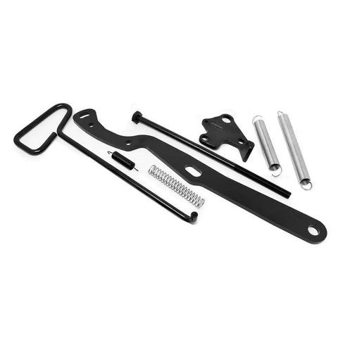 Righteous Left Hand Driver Side Handle Release Major Rebuild Kit For Fontaine 5th Wheels 6000 7000 H7 Nt Replaces Rx67ntl, black assembly parts.