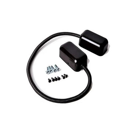 No Sweat Installation For Heavy Duty Armored Door Loops Smooth Wire Run Flexible Metal Conduit Includes Mounting Hardware Commercial Access Control Upgrade 22 Inch Oil Rubbed Bronze bulk pack contains two black conduit loops.