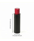 Retractable Table Stop For Woodworking Benches - Pro Grade Adjustable Bench Dog, 19mm diameter, black metal with red top
