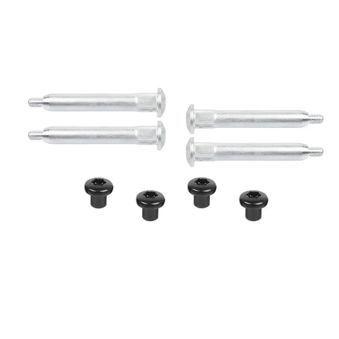 No Tools Needed Door Hinge Repair Kit For Cars 30 Second Install Aluminum Hinge Set shown with components on white background