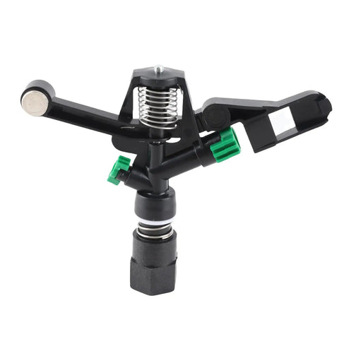 Adjustable Lawn Sprinkler Set With Rotating Angle Nozzles, Durable Female Thread Design, 5 Piece DIY Friendly Outdoor Irrigation Kit