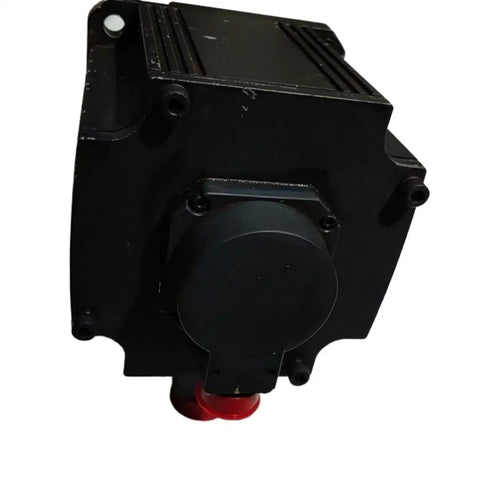 Pro Grade Servo Motor Serving Rock Solid Precision Torque Control For Smooth Mechanical Processing Machines Plus Battle Tested Reliability And Turnkey Industrial Upgrades Built Sharp For Daily Machine Shop Grinds, black casing, side view.