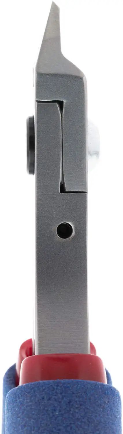 Side view of Cutters With Taper Head Relieved Flush Edges And Standard Handle Made In Usa From High Grade Alloy Steel Hardened To HRC 63