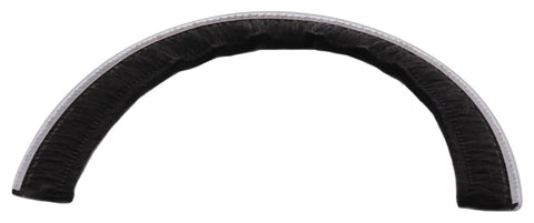 Curved view of Vanguard Security Astragal Replacement Pile Weatherstrip 0.625 Inch Backing Strip for Doors Durable Polypropylene 100 Ft Roll