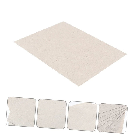 20 Pieces Heat Resistant Mica Plate Sheets For Microwave Oven Waveguide Cover Insulation Replacement And Repair Kit displayed