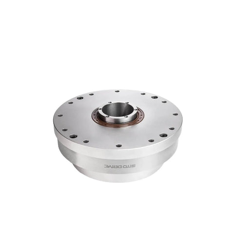 Beefy Harmonic Drive Strain Wave Gear Reducer for Automation Robots and Stepper Motors, front view, whisper quiet, high torque