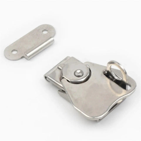 Beefy Heavy Duty Rotary Draw Latch, Vertical Mount, Locking Latch For Industrial Cabinets, Tool Boxes, Color XK705-3-304