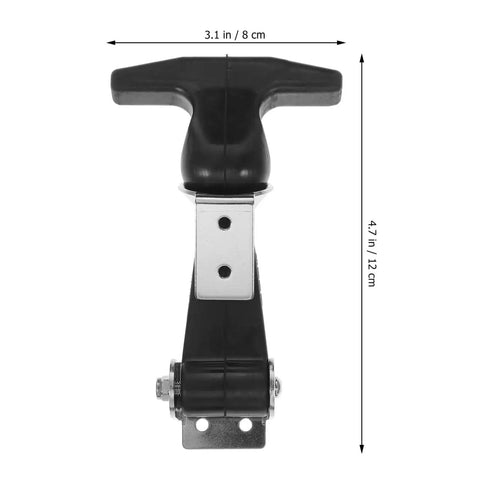 Two Pack Built Tough Flexible Rubber Draw Latches For Tool Boxes Coolers And Carts Heavy Duty Rubber Latch Handles front view