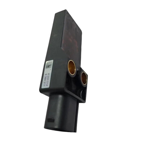 Heavy Duty 3Pin Sensor Part Number 244314 For Excavator And Forklift Industrial Machinery, black plastic component with two connectors.