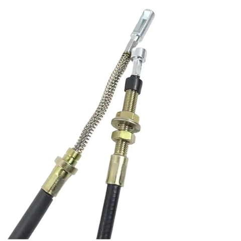 Top Tier Hand Parking Brake Cable Stay Wire Kit Left And Right Pair Built Tough For Tailift Forklift close-up of brake cable components