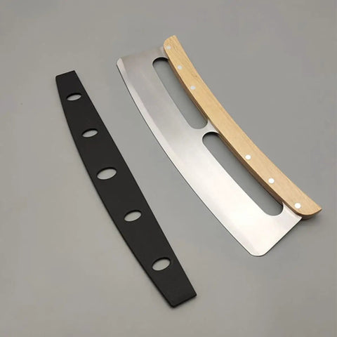 Pizza Cutter Guard Set 10 Pack Half Moon Edge Protectors PP Material Knife Sleeve