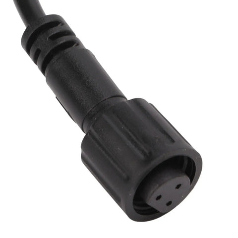 Close-up of 3 Pin Speed Sensor Extension Cable end, plug-and-play design, for bikes and e-bikes with BBS01 BBS02 BBHD drives.