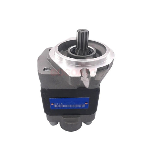 Heavy Duty Hydraulic Gear Pump CBHZ-F32 showing the solid aluminum housing and gear mechanism for reliable oil transfer.