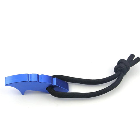 Blue aluminum Jammer Lock Tool For ATVs And Motorcycles, Works With Most Transmissions And CVT Systems, with black cord