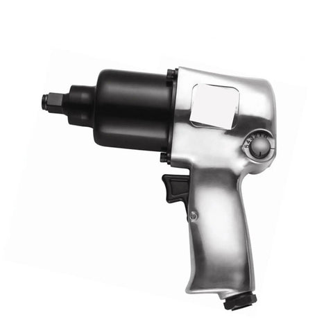 Heavy Duty 1/2 Inch Drive Pneumatic Impact Wrench delivering killer torque and slick smooth operation for quick bolt removal.