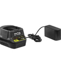 Cordless 18 Volt P306 Glue Gun Kit With 2 Batteries And Charger Bulk Packaged No Retail Box showing charger and adapter