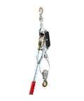 Heavy Duty Manual Hand Winch With Steel Wire Rope For Lifting And Tensioning Cargo Puller And Tightener No Power Needed Double Hook 1 To 4 Ton