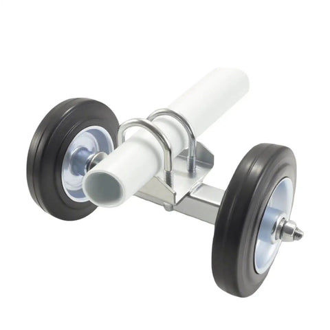 6 Inch Heavy Duty Sliding Gate Rollers With Rubber Wheels No Track Gate Hardware Kit for Driveways Fences and Industrial Gates