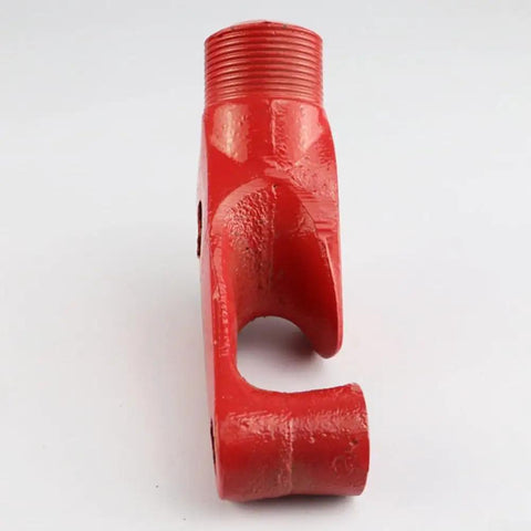 No Sweat Manual Steel Pipe Bender With Precision Fan Die for smooth copper tube shaping, bold red finish view of bender head detail.