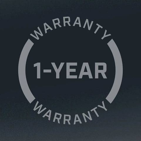 Image of 1-year warranty label for Slope Golf GPS Rangefinder With Touchscreen UI For Quick Reads, GreenView Distances.