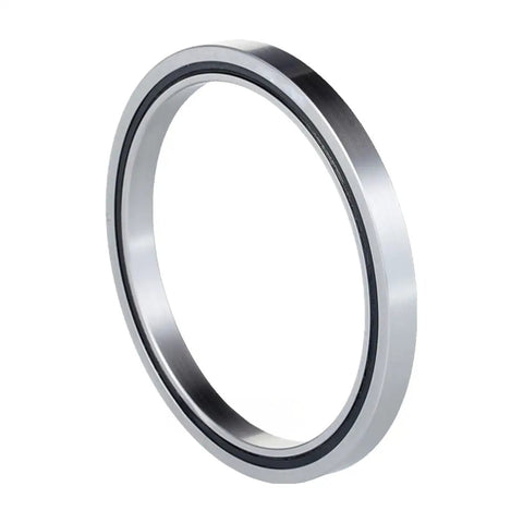 Heavy Duty Thrust Ball Bearings Serving As Premium Robot Bearing With High Load Capacity And Crisp Tolerances Built Different For Smooth Cnc Mechanics And Industrial Repairs Offering Rock Solid Reliability Daily, showing a shiny steel ring.